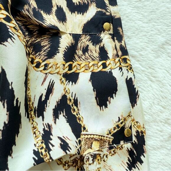 NWT!!! Camilla silk women cheetah print pants size L Retail 690$ - Picture 10 of 12